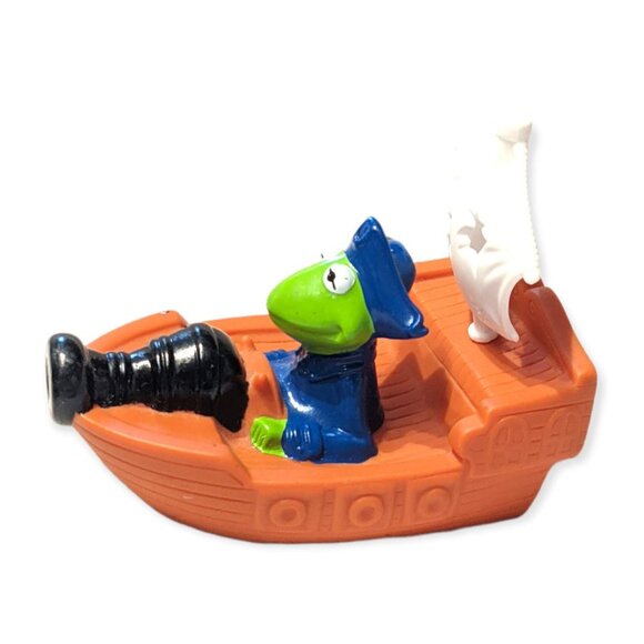The Muppets Treasure Island Disney Action Figure Toy: Kermit Boat Water Toy - Picture 5 of 5